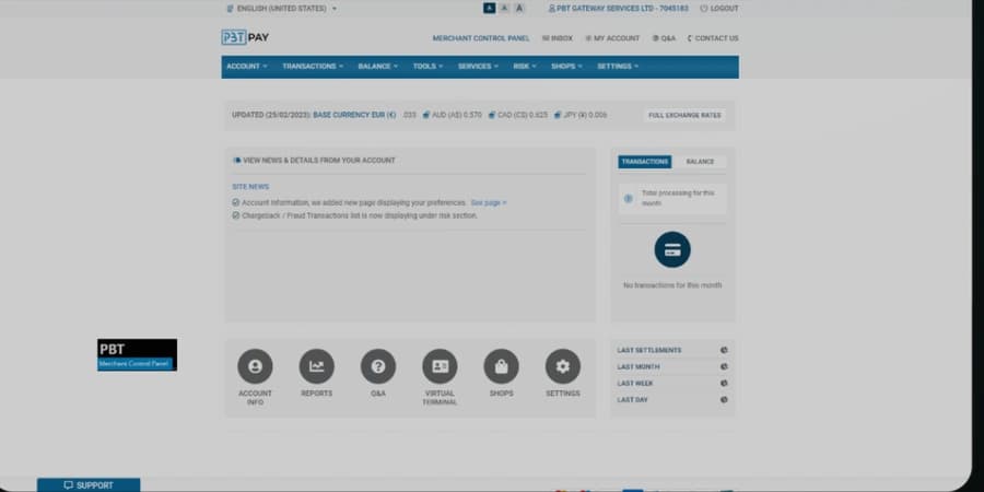 PBT Gateway preview