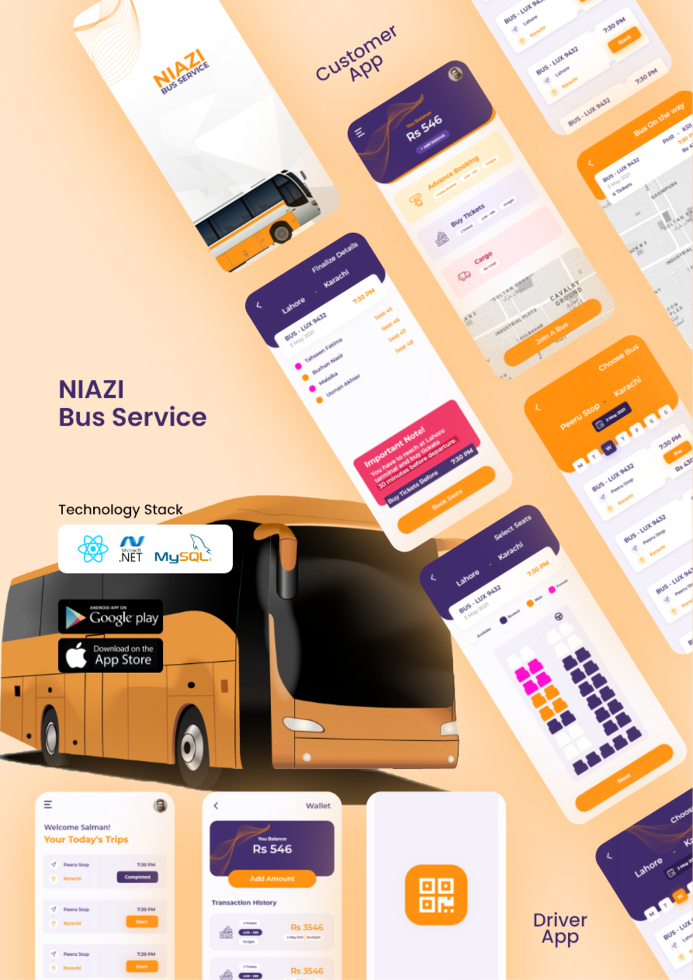 Niazi Bus Service — project showcase