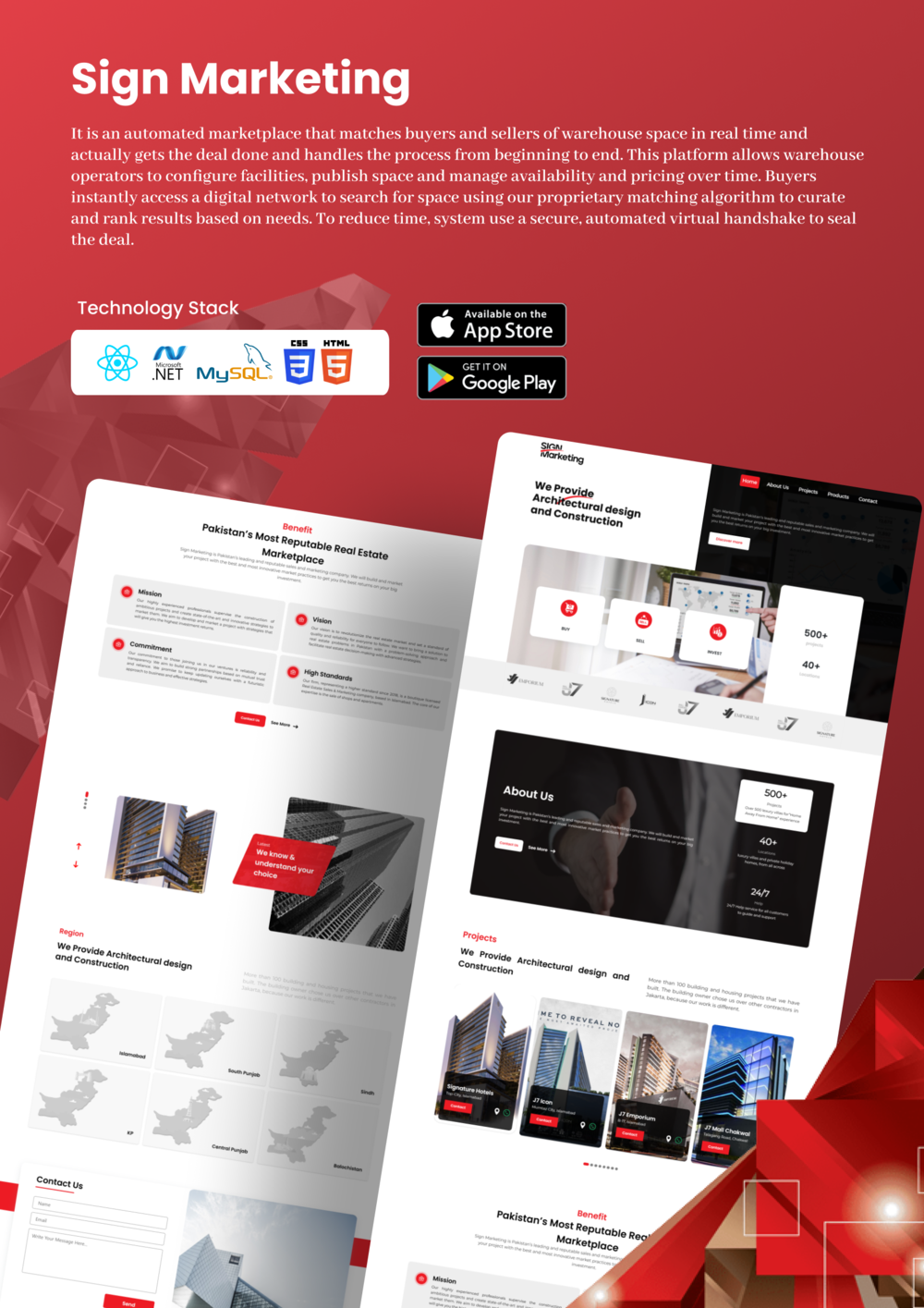 Sign Marketing — project showcase