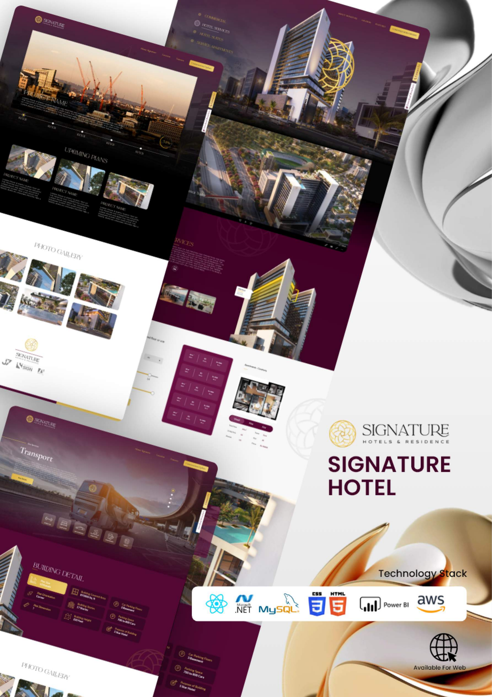 Signature Hotel — project showcase